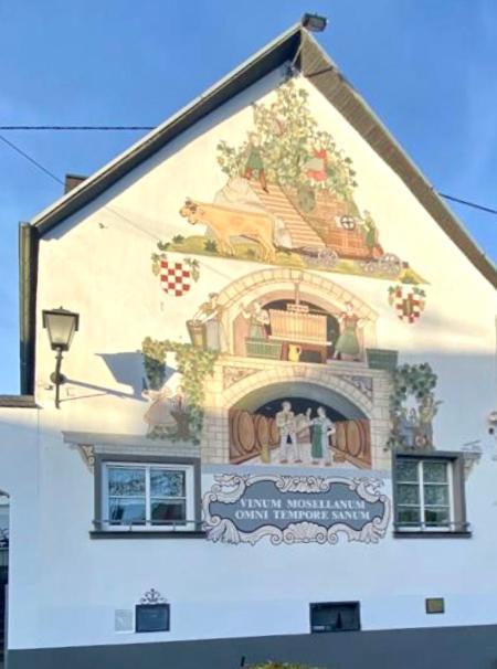 Weinhof Winningen Traumwohnung Im „La Mosel• Kültér fotó
